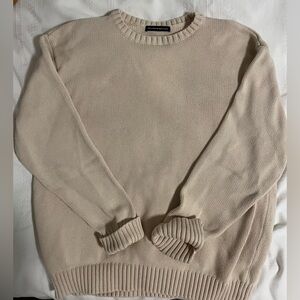 Brandy Melville Cream Knit Sweater